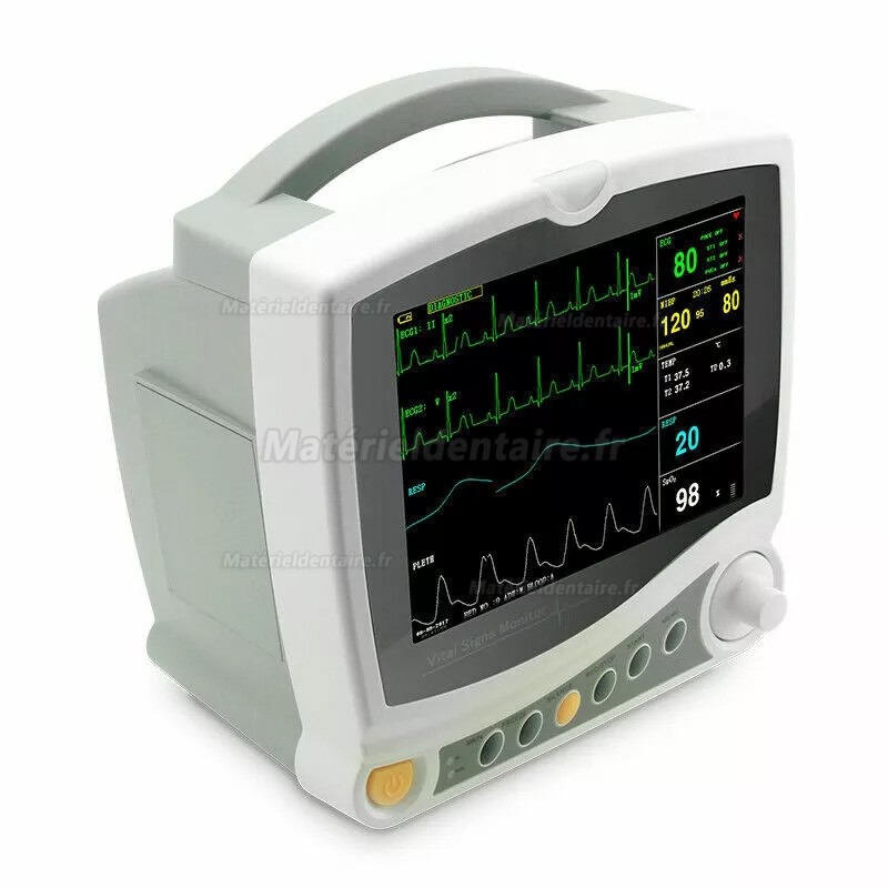 8″ Ecran Tactile Multi-paramètre Moniteur Patient CMS6800